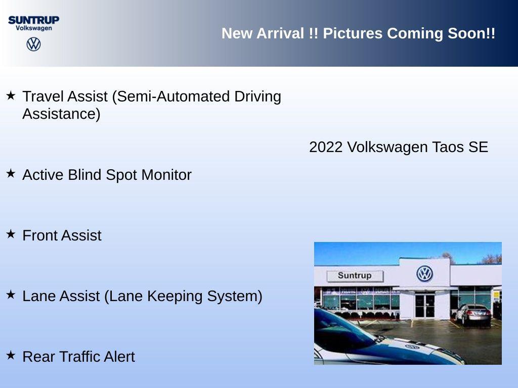 used 2022 Volkswagen Taos car, priced at $18,605