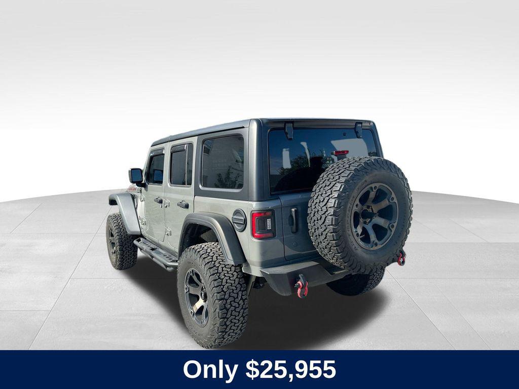 used 2018 Jeep Wrangler Unlimited car, priced at $24,815