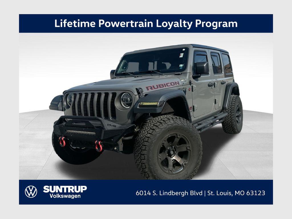 used 2018 Jeep Wrangler Unlimited car, priced at $24,815