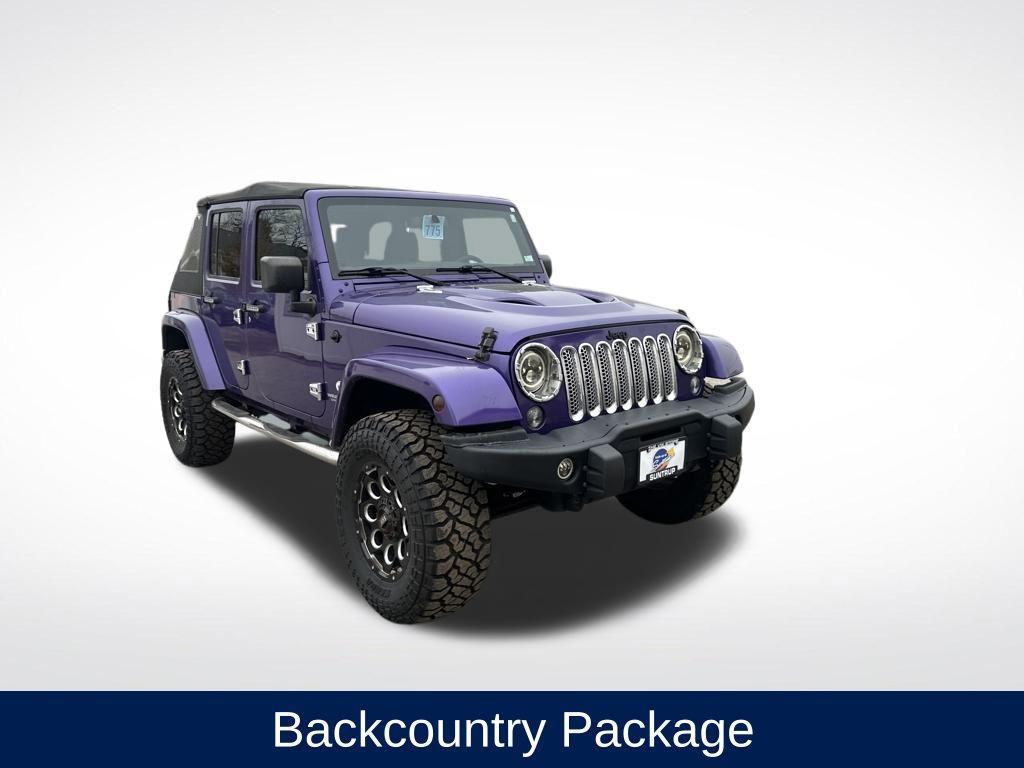 used 2016 Jeep Wrangler Unlimited car, priced at $21,995