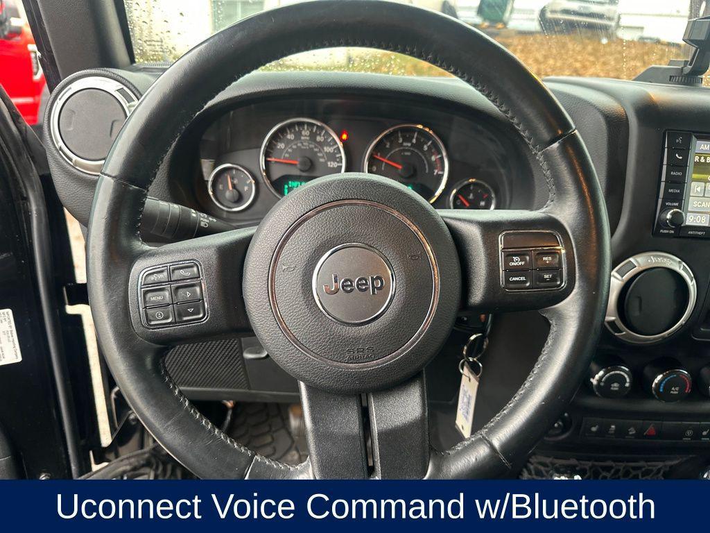 used 2017 Jeep Wrangler Unlimited car, priced at $24,525