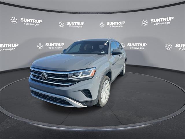 used 2022 Volkswagen Atlas Cross Sport car, priced at $27,425