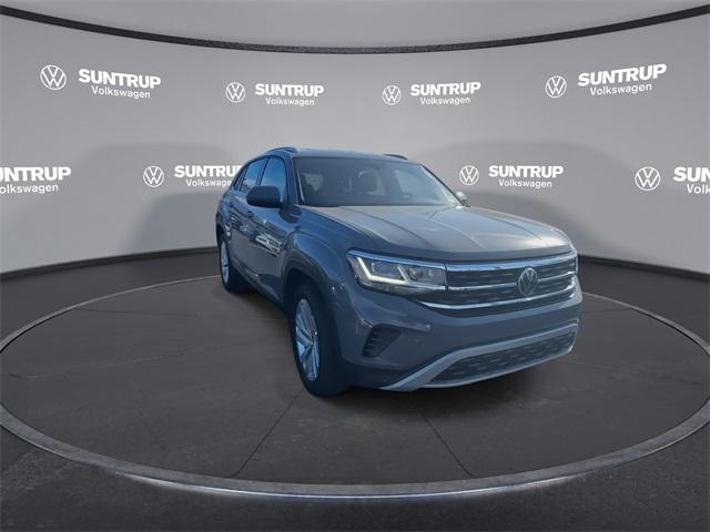 used 2022 Volkswagen Atlas Cross Sport car, priced at $27,425