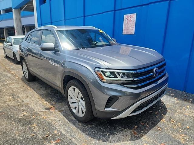 used 2021 Volkswagen Atlas Cross Sport car, priced at $25,155