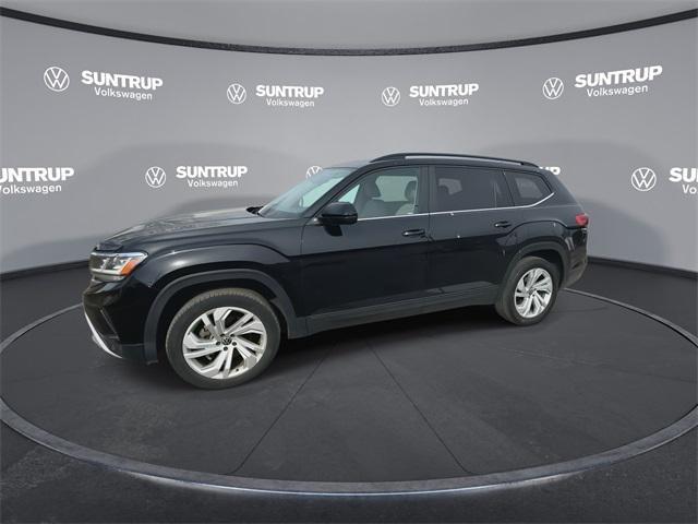 used 2021 Volkswagen Atlas car, priced at $24,495