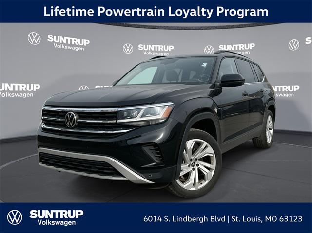 used 2021 Volkswagen Atlas car, priced at $24,495