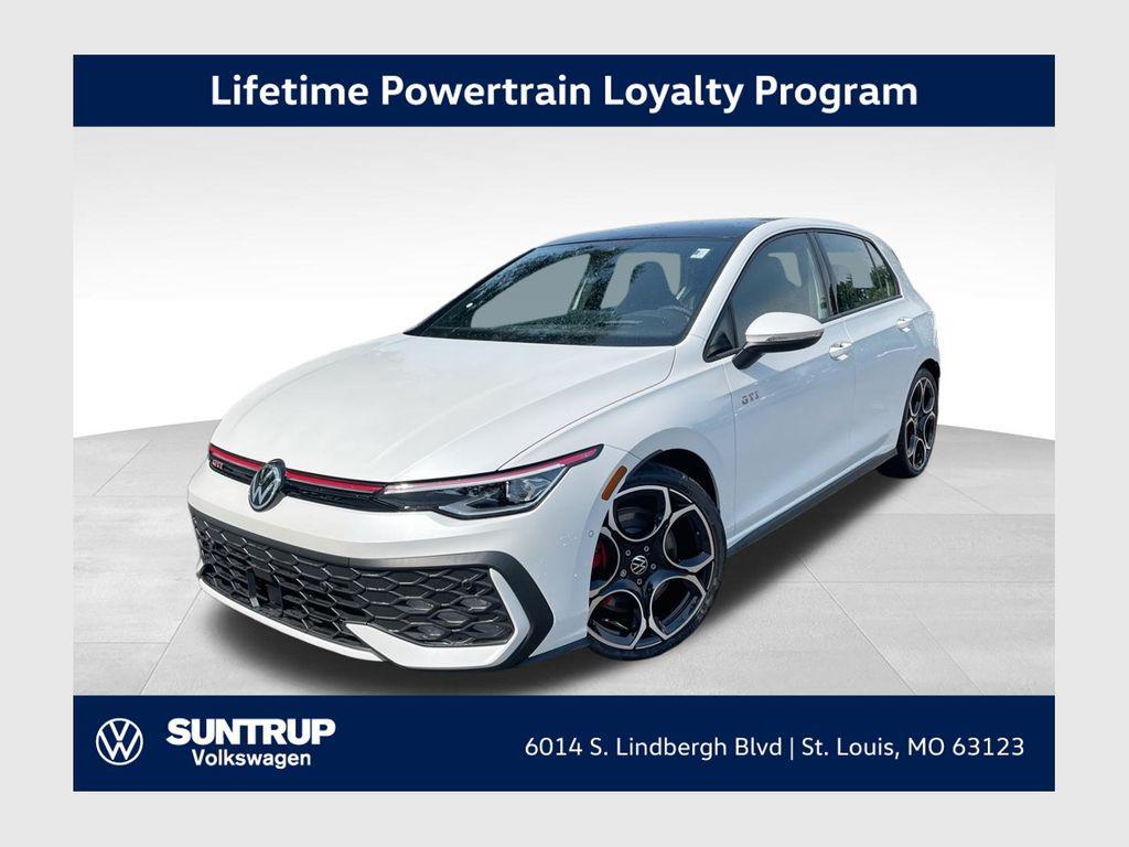 new 2025 Volkswagen Golf GTI car, priced at $40,535