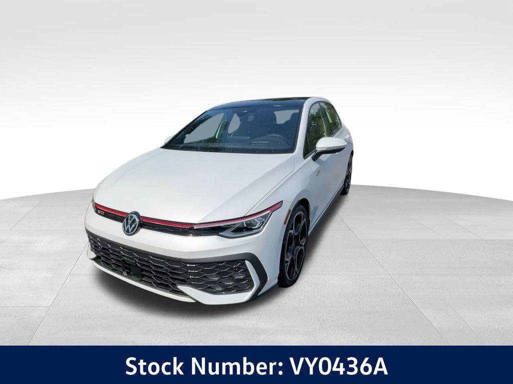 new 2025 Volkswagen Golf GTI car, priced at $40,535