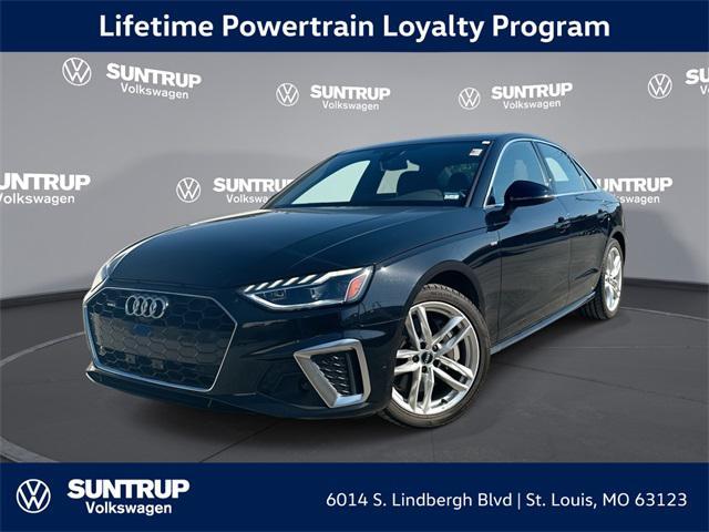 used 2021 Audi A4 car, priced at $26,555