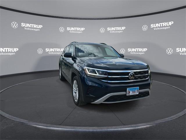 used 2021 Volkswagen Atlas car, priced at $26,395