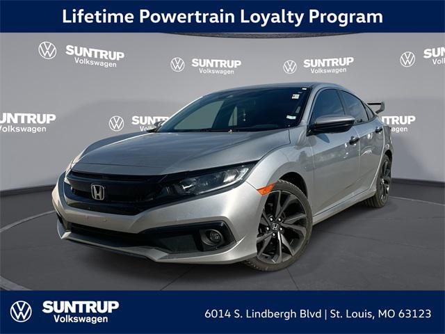 used 2020 Honda Civic car, priced at $22,495