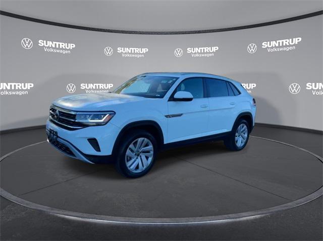 used 2022 Volkswagen Atlas Cross Sport car, priced at $27,575