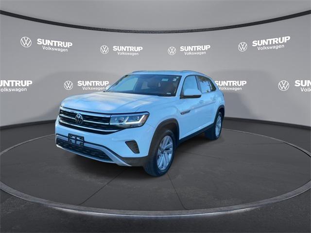 used 2022 Volkswagen Atlas Cross Sport car, priced at $27,575