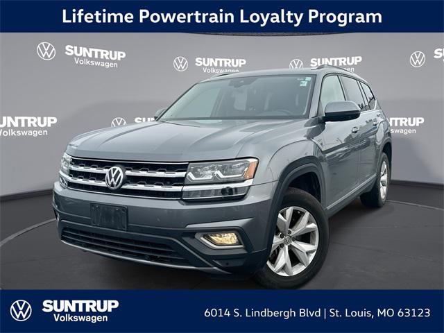 used 2018 Volkswagen Atlas car, priced at $19,495