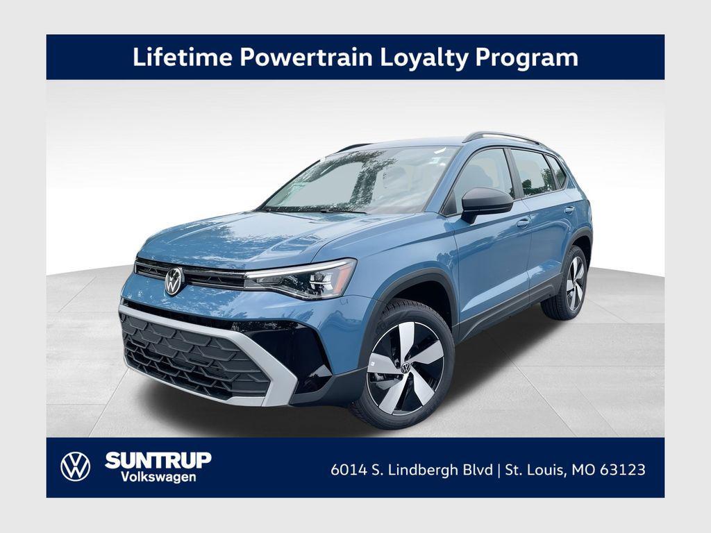 new 2025 Volkswagen Taos car, priced at $25,800