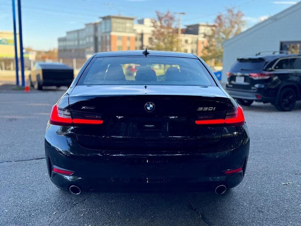 used 2021 BMW 330 car, priced at $27,500