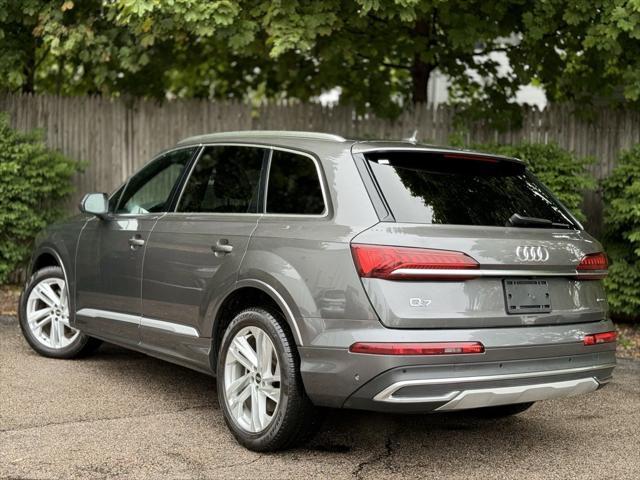 used 2021 Audi Q7 car, priced at $32,700