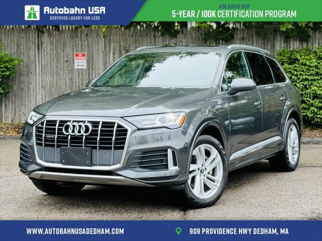 used 2021 Audi Q7 car, priced at $32,700