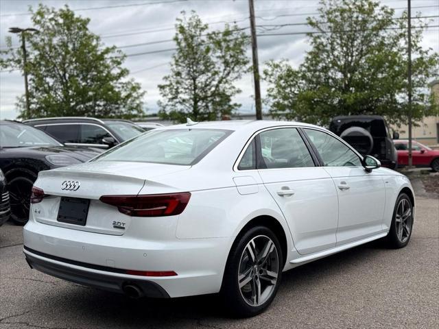 used 2018 Audi A4 car, priced at $15,900