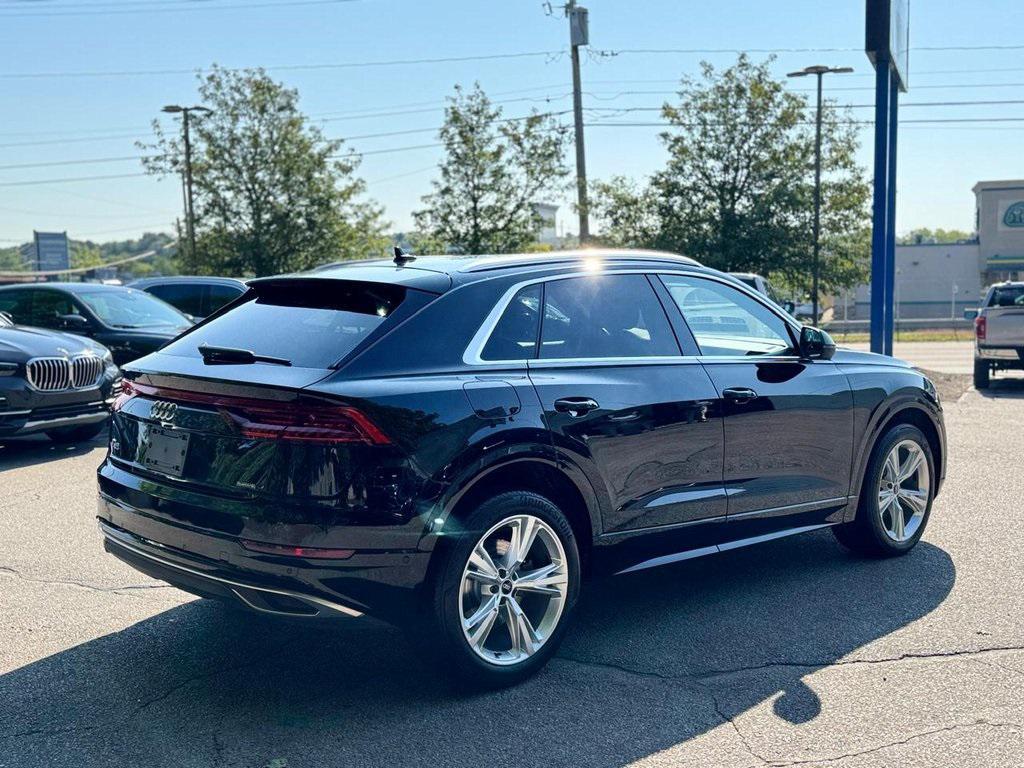 used 2021 Audi Q8 car, priced at $34,900