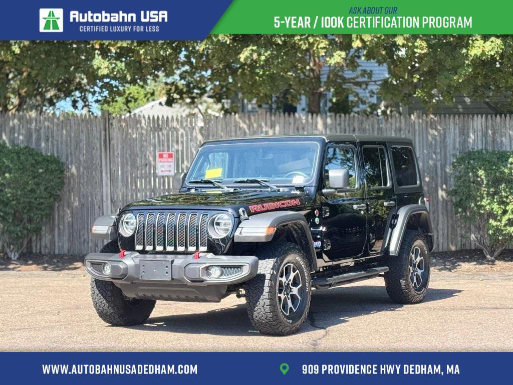 used 2022 Jeep Wrangler Unlimited car, priced at $38,200