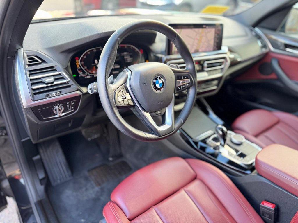 used 2022 BMW X3 car, priced at $32,100