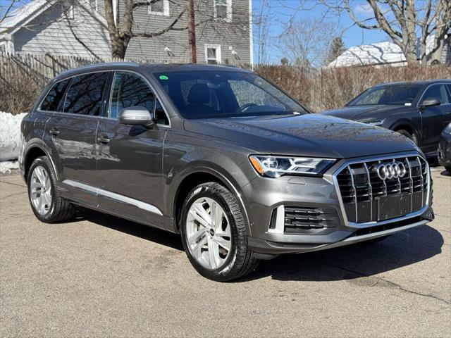 used 2021 Audi Q7 car, priced at $33,900