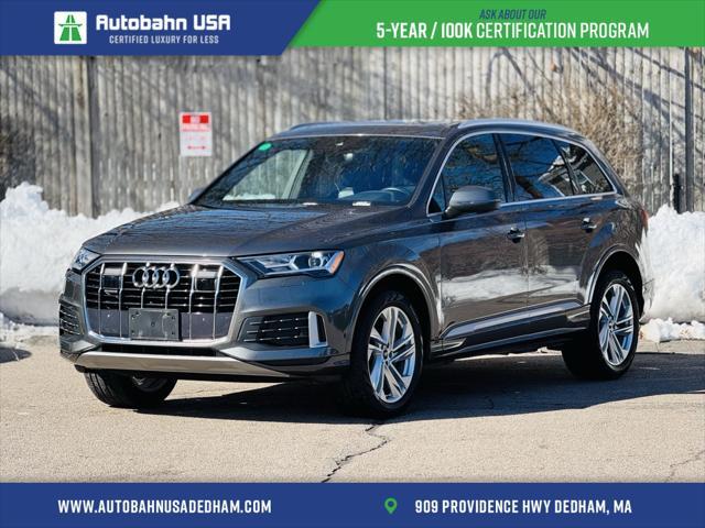 used 2021 Audi Q7 car, priced at $33,900