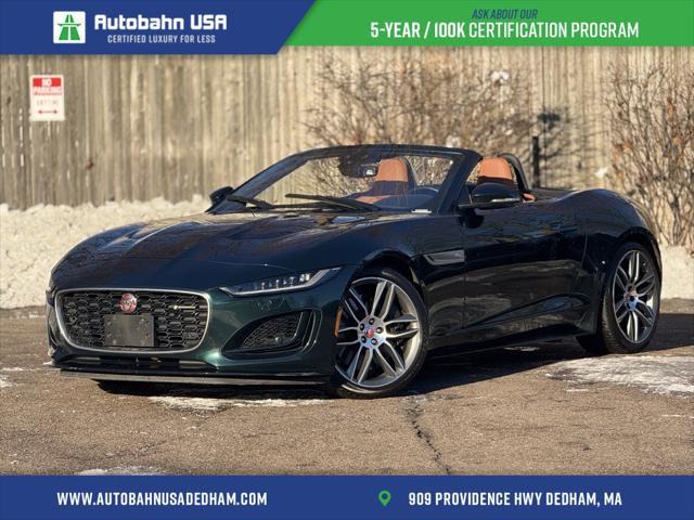 used 2021 Jaguar F-TYPE car, priced at $51,700