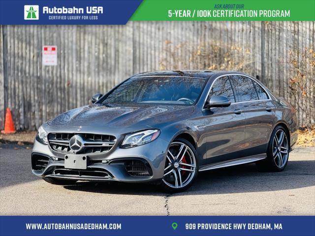 used 2019 Mercedes-Benz AMG E 63 car, priced at $67,500