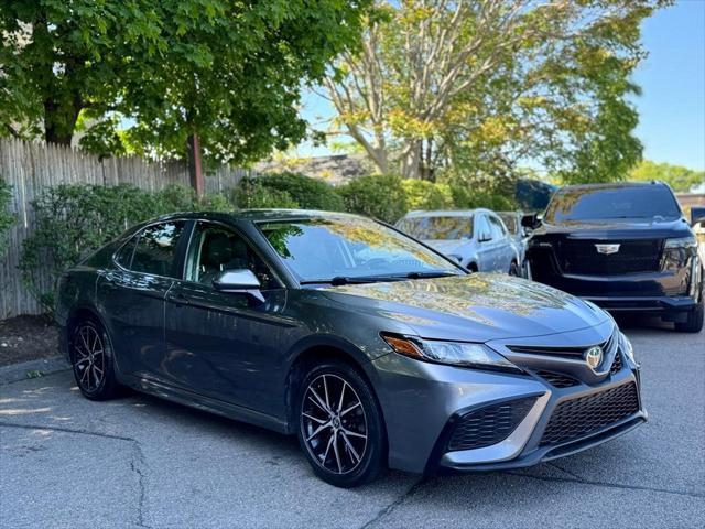 used 2021 Toyota Camry car, priced at $18,100