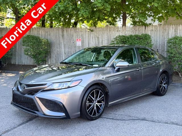 used 2021 Toyota Camry car, priced at $18,100