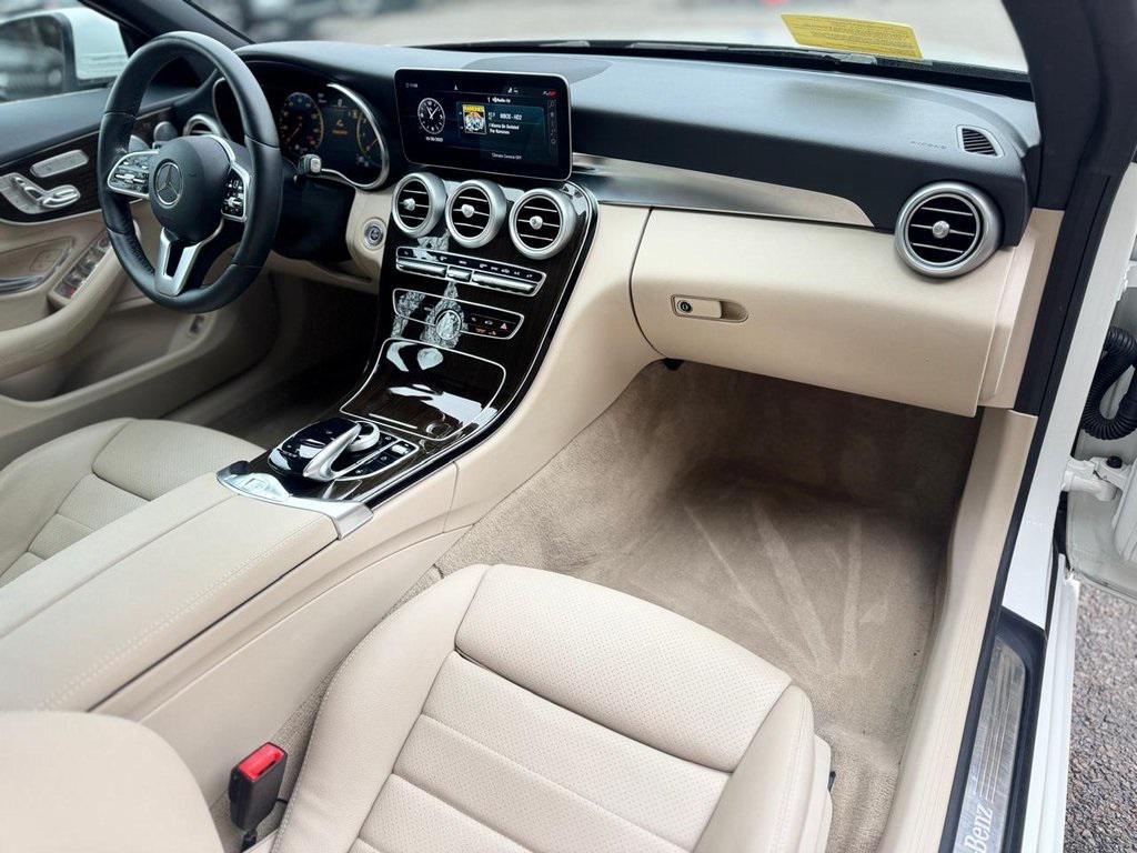 used 2021 Mercedes-Benz C-Class car, priced at $35,900