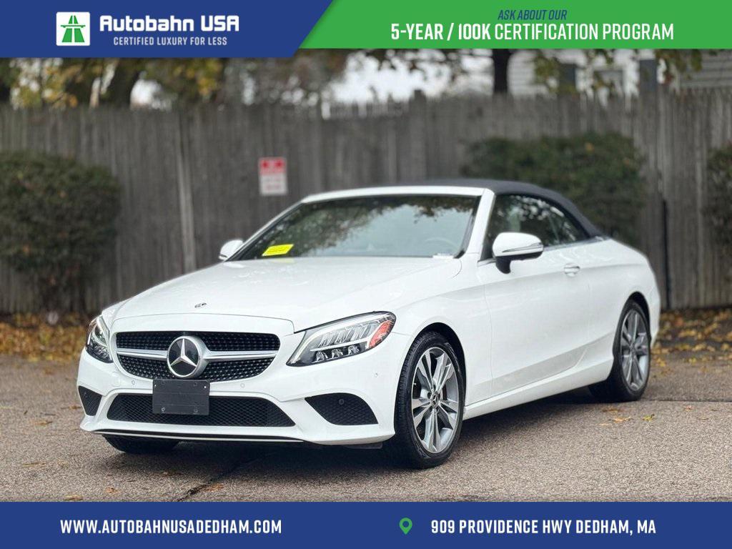 used 2021 Mercedes-Benz C-Class car, priced at $35,900