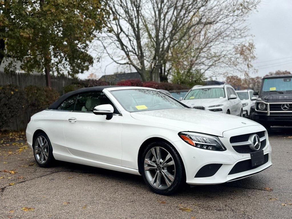 used 2021 Mercedes-Benz C-Class car, priced at $35,900