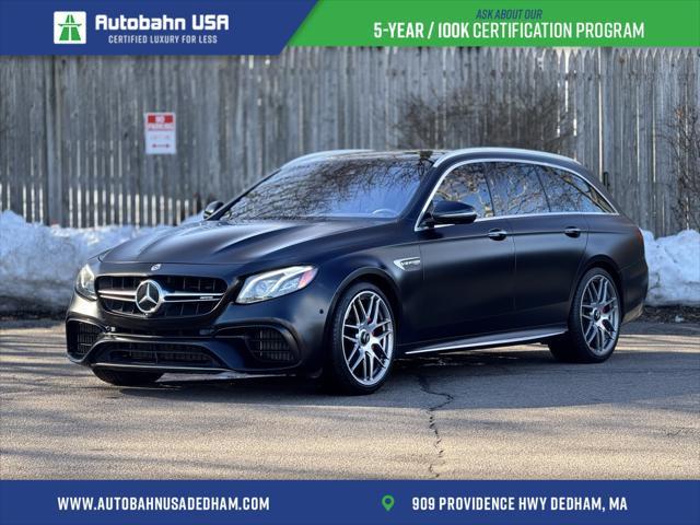 used 2020 Mercedes-Benz AMG E 63 car, priced at $71,900