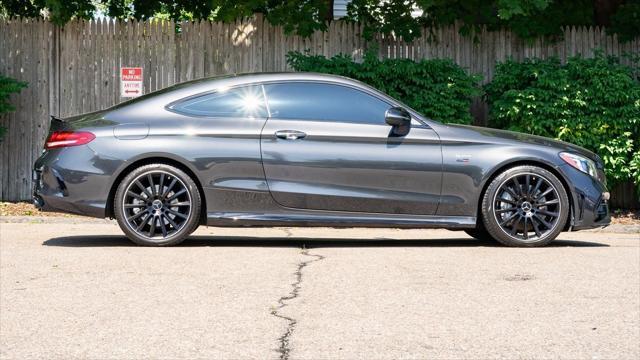 used 2023 Mercedes-Benz AMG C 43 car, priced at $46,900