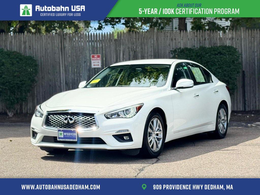 used 2022 INFINITI Q50 car, priced at $28,600