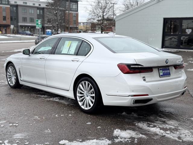 used 2022 BMW 740 car, priced at $34,300