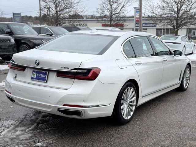 used 2022 BMW 740 car, priced at $34,300