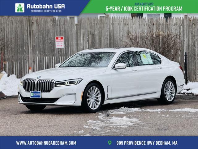 used 2022 BMW 740 car, priced at $34,300