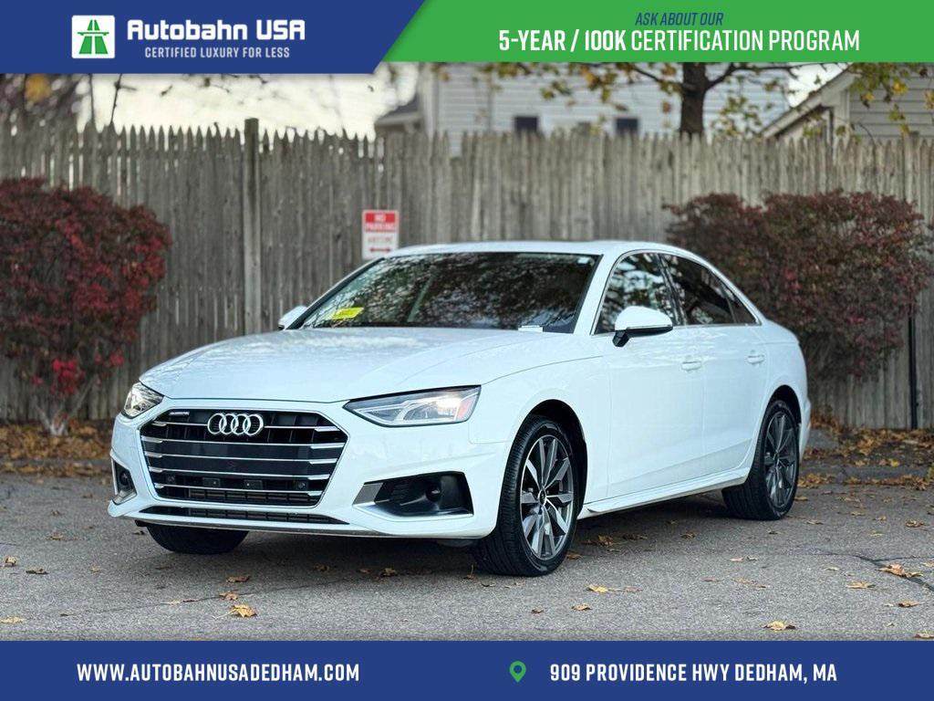 used 2022 Audi A4 car, priced at $23,900