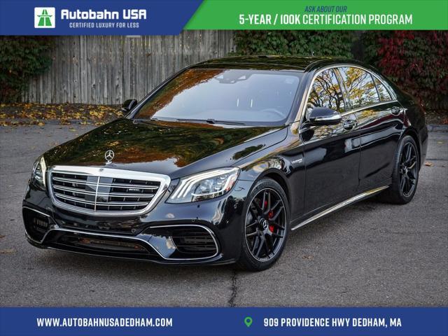 used 2020 Mercedes-Benz AMG S 63 car, priced at $91,500