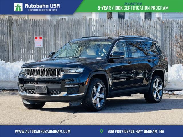 used 2021 Jeep Grand Cherokee L car, priced at $30,700