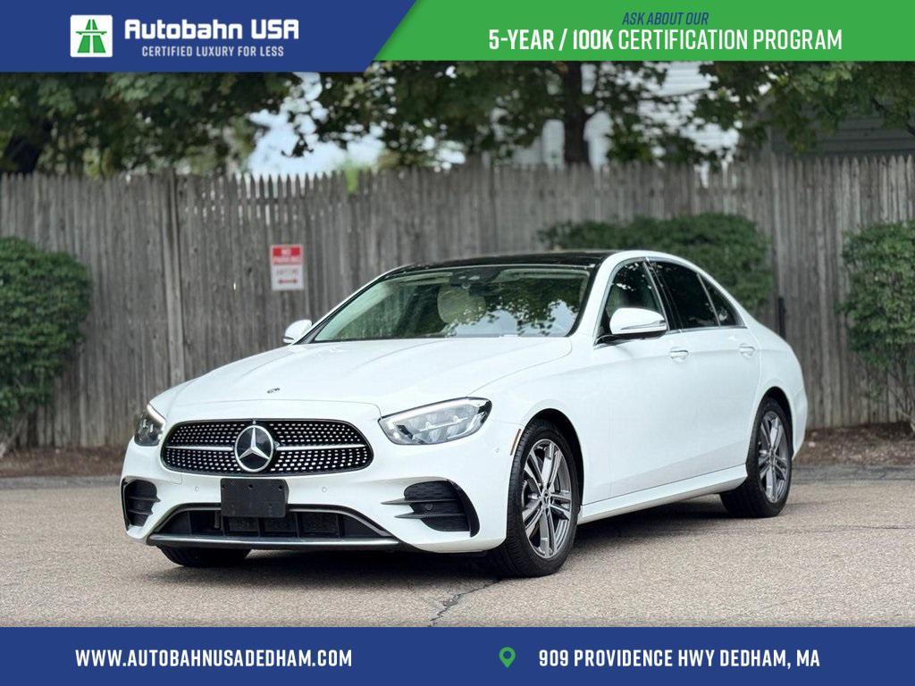 used 2021 Mercedes-Benz E-Class car, priced at $34,900