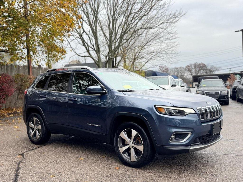 used 2021 Jeep Cherokee car, priced at $23,200