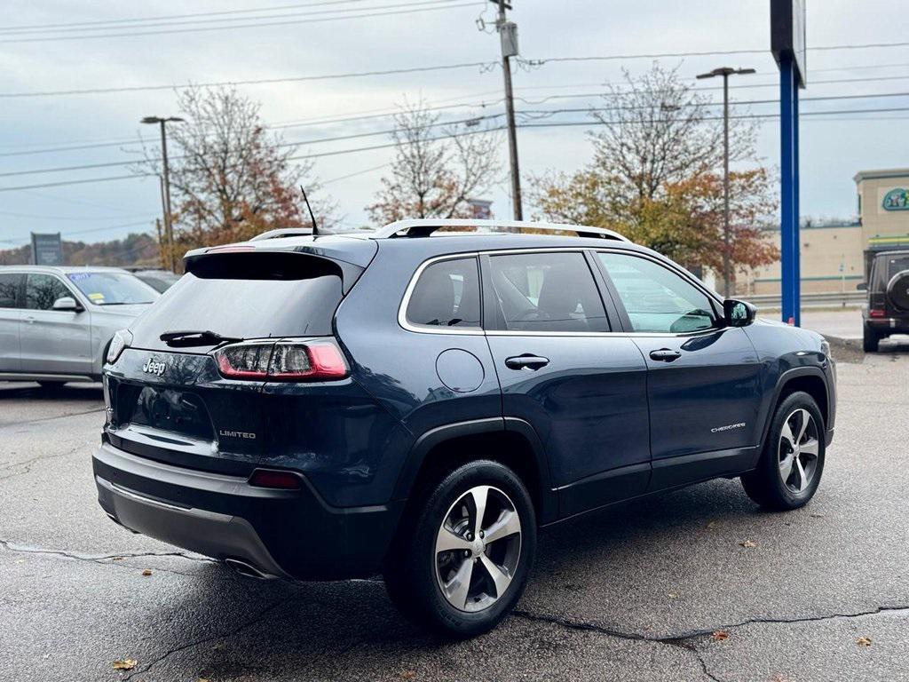 used 2021 Jeep Cherokee car, priced at $23,200