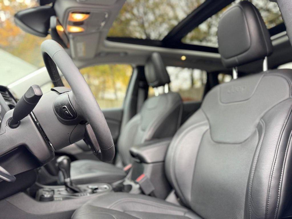 used 2021 Jeep Cherokee car, priced at $23,200