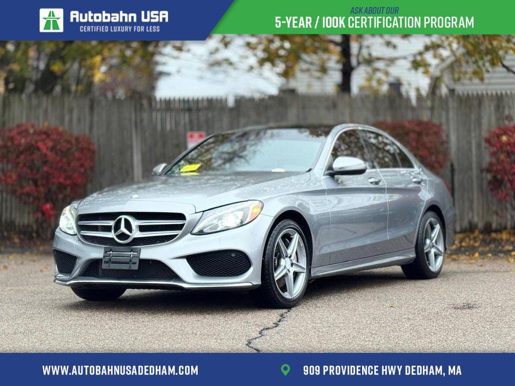 used 2016 Mercedes-Benz C-Class car, priced at $13,900