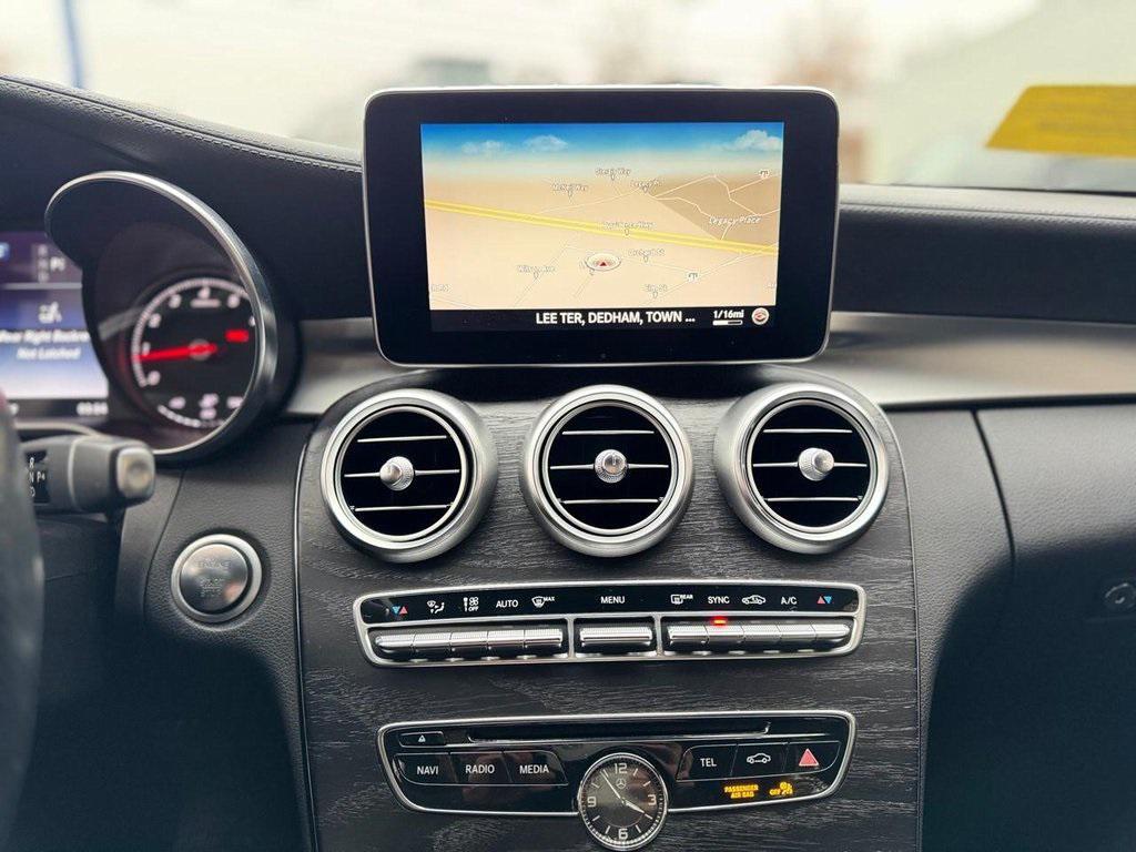 used 2016 Mercedes-Benz C-Class car, priced at $13,900
